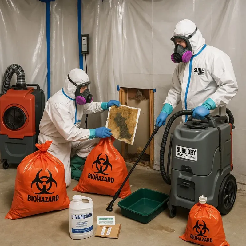 Contaminated Water Handling Protocols process in Jackson County, WV